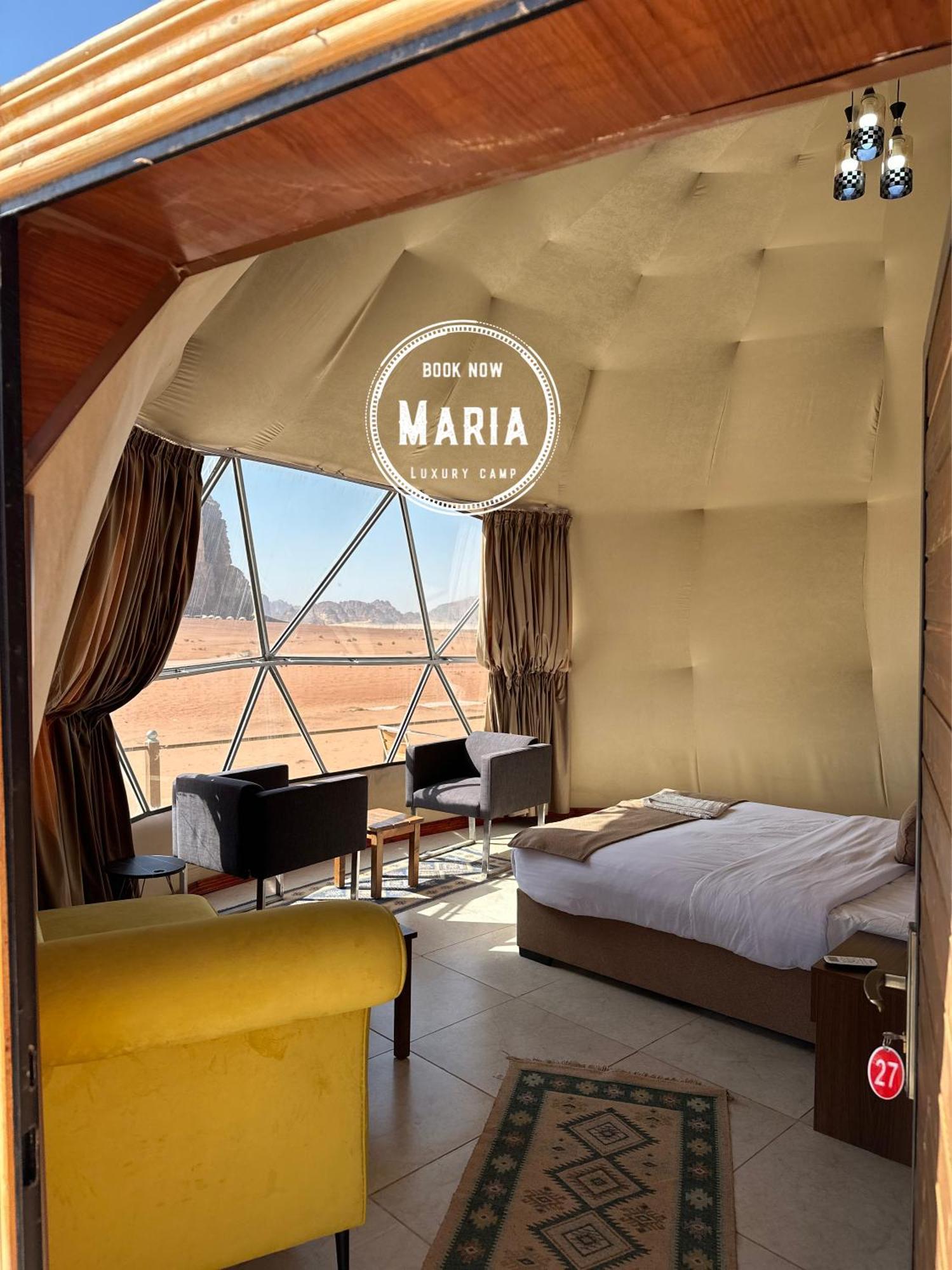 Rum Maria Luxury Camp & Bubble Rooms 와디럼 외부 사진