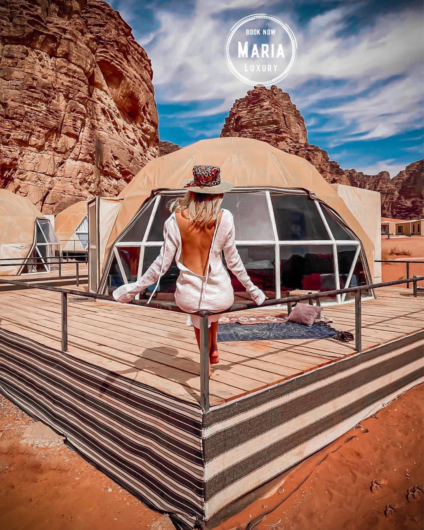 Rum Maria Luxury Camp & Bubble Rooms 와디럼 외부 사진