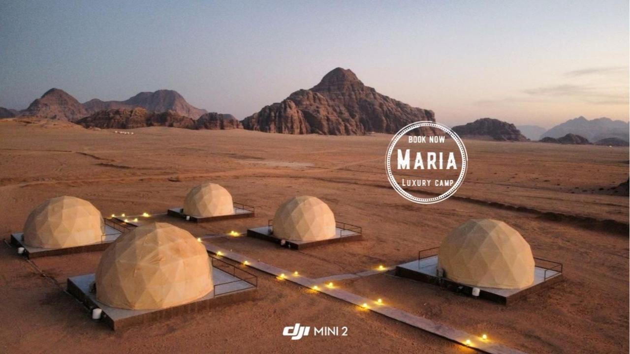 Rum Maria Luxury Camp & Bubble Rooms 와디럼 외부 사진