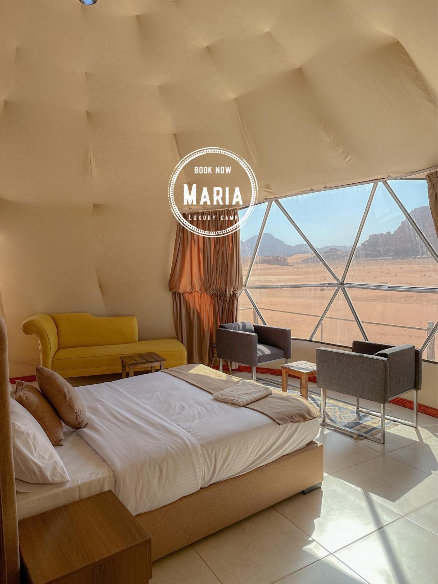 Rum Maria Luxury Camp & Bubble Rooms 와디럼 외부 사진